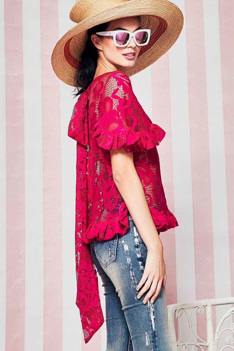 									NEVER GO BACK SUNGLASSES
								, 			LACE IT UP TOP
			