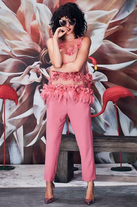 									RUFFLE TUMBLE TOP
								, 			STRUT ABOUT TOWN PANT
			