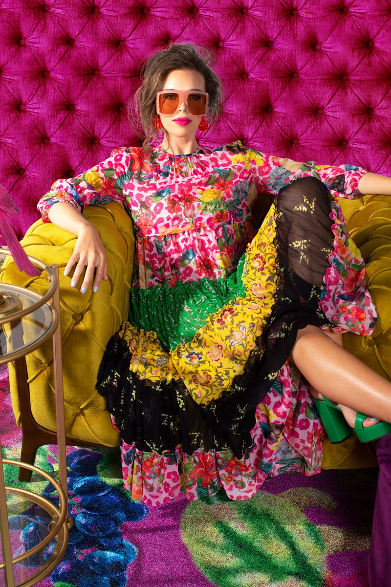 									WISH YOU WERE TIER DRESS
			