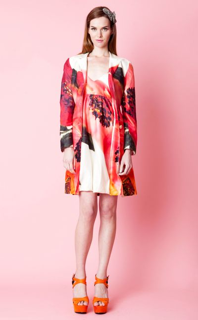 									PEONY 'FIRST BLUSH' JACKET
								, 			PEONY 'ROOM TO BLOOM' DRESS
			