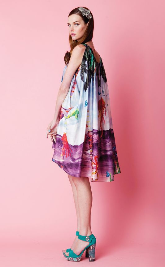 									OCTOPUS'S GARDEN 'BRIGHT OF PASSAGE' DRESS
			