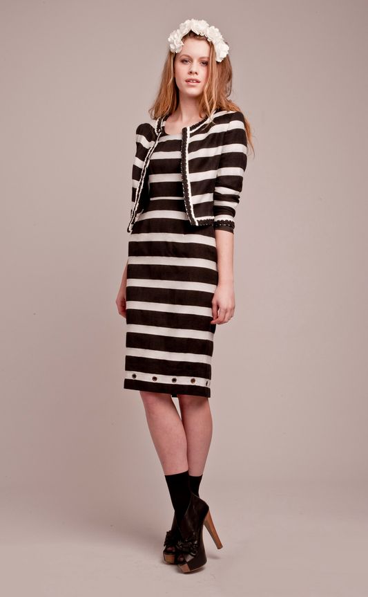 									Humbug 'Chain Of Events' jacket
								, 			Humbug 'Bah Humbug' dress
			