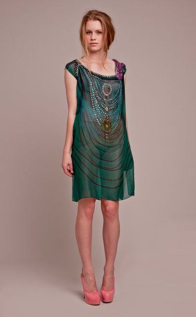 									Varanasi 'Painted Lady' dress
			