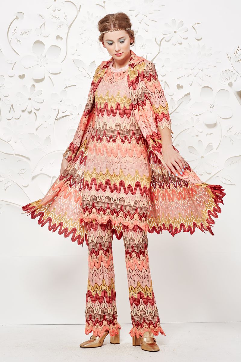 									GATHERING AT SUNSET COAT
								, 			SEVILLE SENORITA DRESS
								, 			PANT-ALOON PANT
			