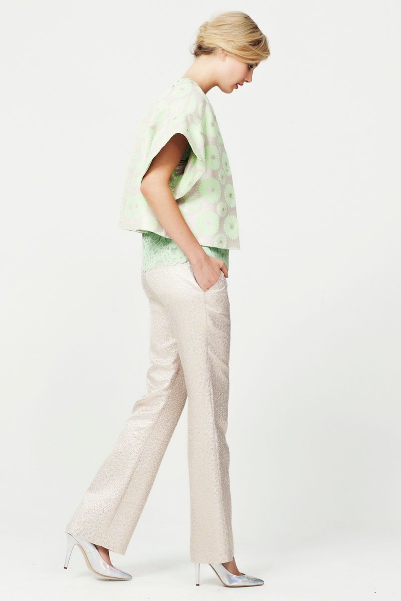 									DAISY CHAIN 'FULL PETAL JACKET' JACKET
								, 			PATINA 'TROT A DICKY BIRD' PANT
			