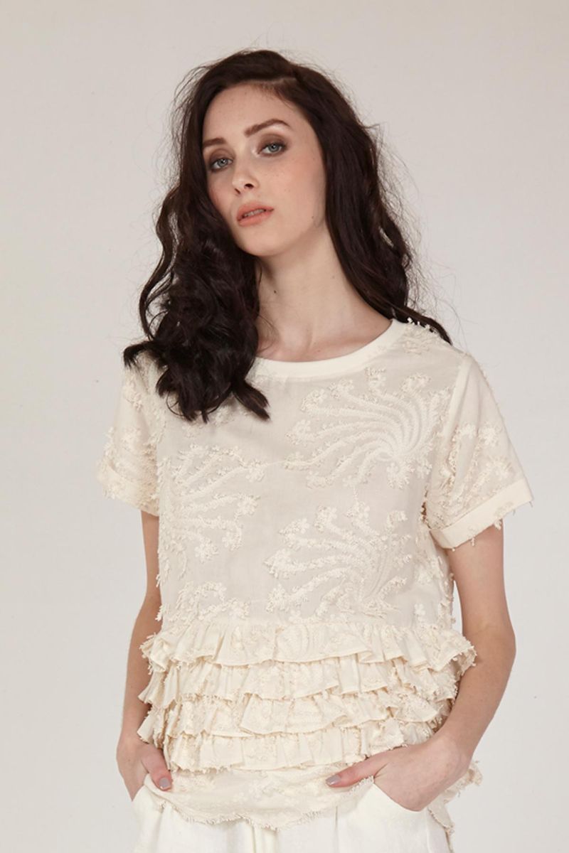 									LOVESONG 'FRILL SMITH' TOP
			