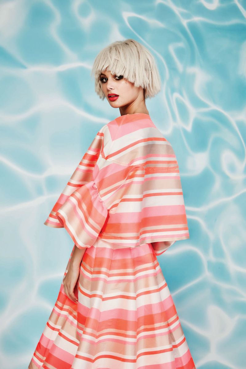 									RUFFLE OF LOVE JACKET
								, 			STRAP TREASE DRESS
			