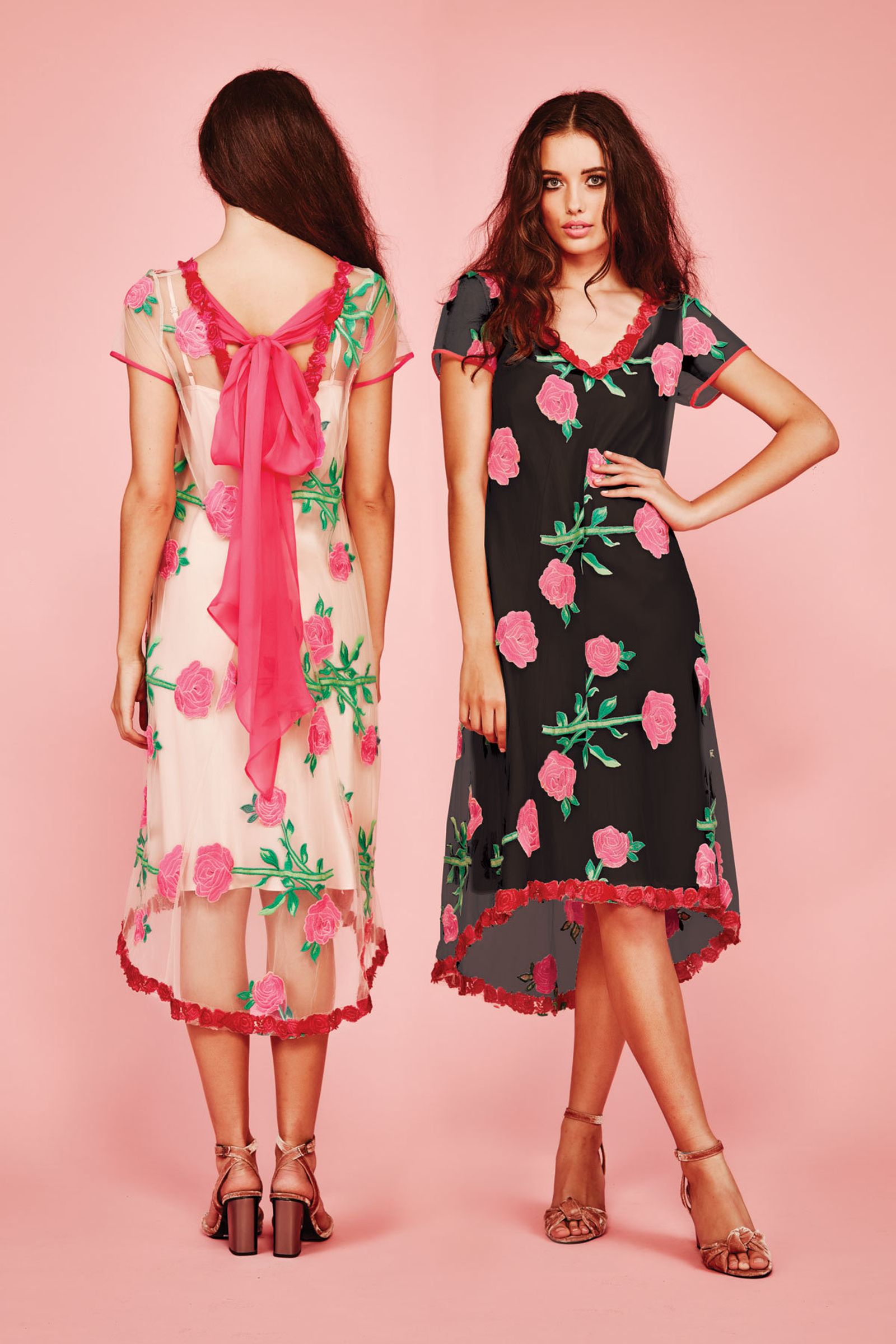 									LONG KISS GOODNIGHT DRESS
			