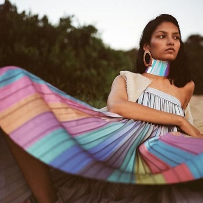 Contributor Magazinw — Apr 2019, Trelise Cooper — Pleats Please Skirt