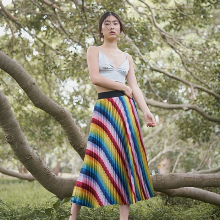 Vulkan Magazine — Sep 2020, Cooper — TAKE A PLEAT SKIRT